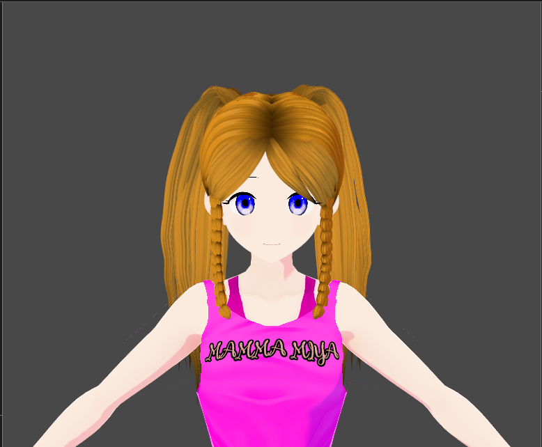 Vroid Studio Cute Pigtails 2 Preset Skates99 BOOTH