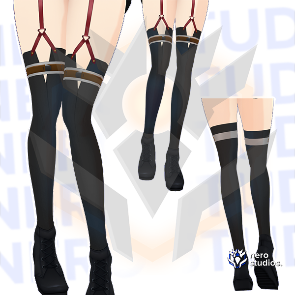 Socks Like Boots Texture Fantasy Scifi Stockings Sexy Cute Dark