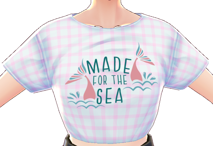 Mermaid Set 5 5 Piece Bundle VROID Textures Tessa S Trendy Tees BOOTH