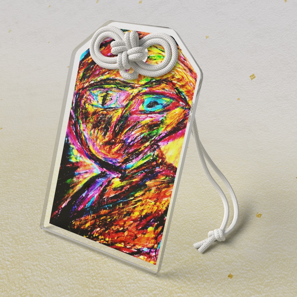 アクリルお守り