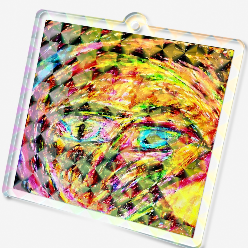 ホログラムアクリルキーホルダー