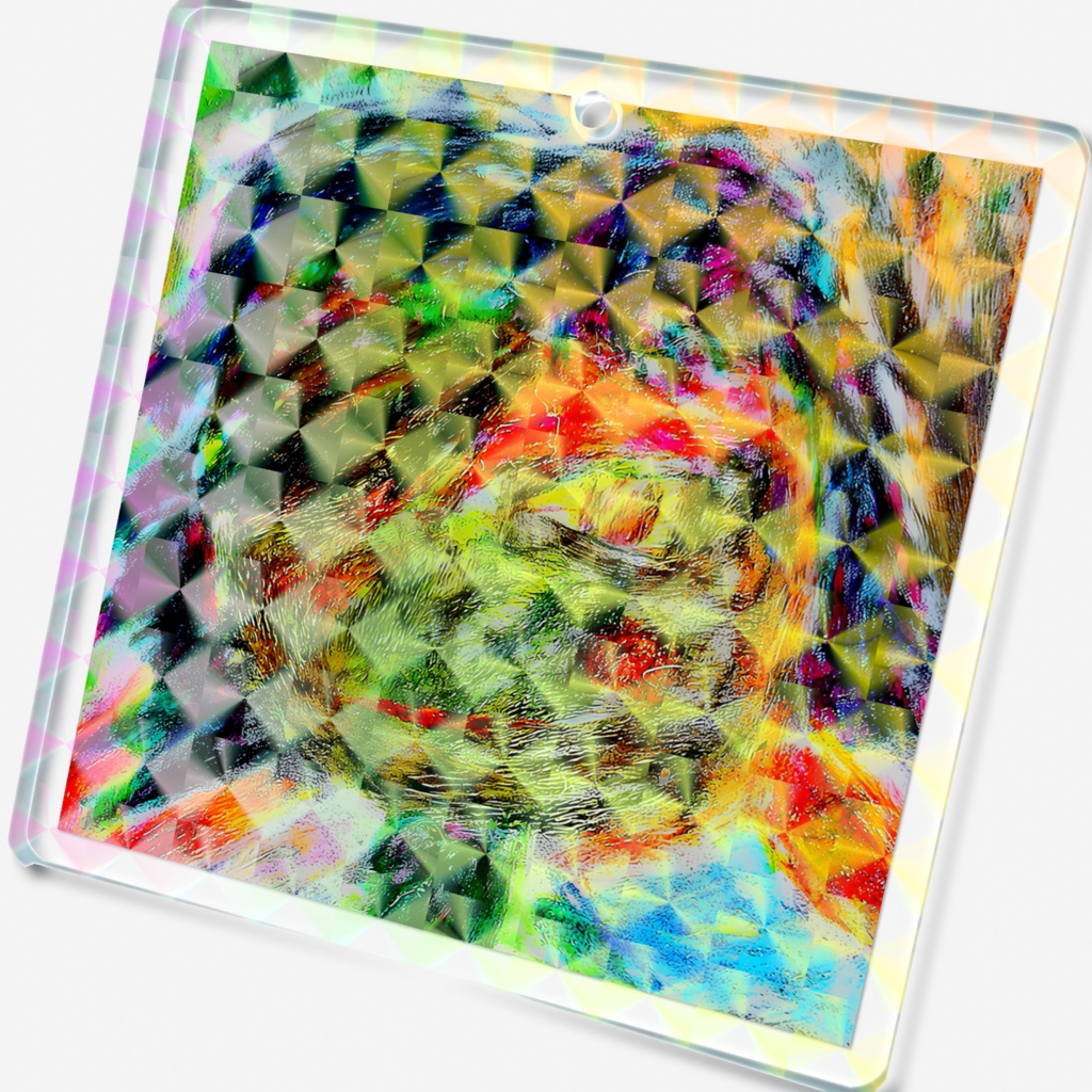 ホログラムアクリルキーホルダー