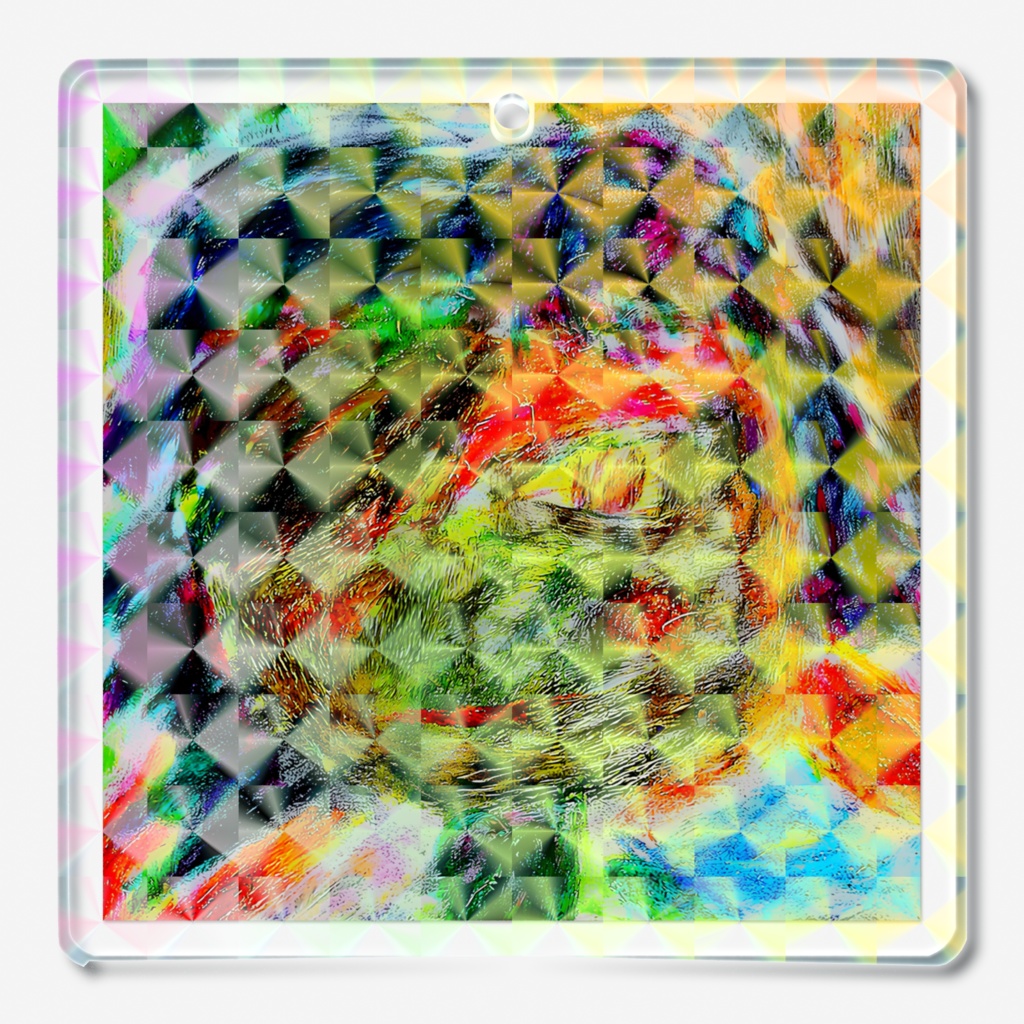 ホログラムアクリルキーホルダー