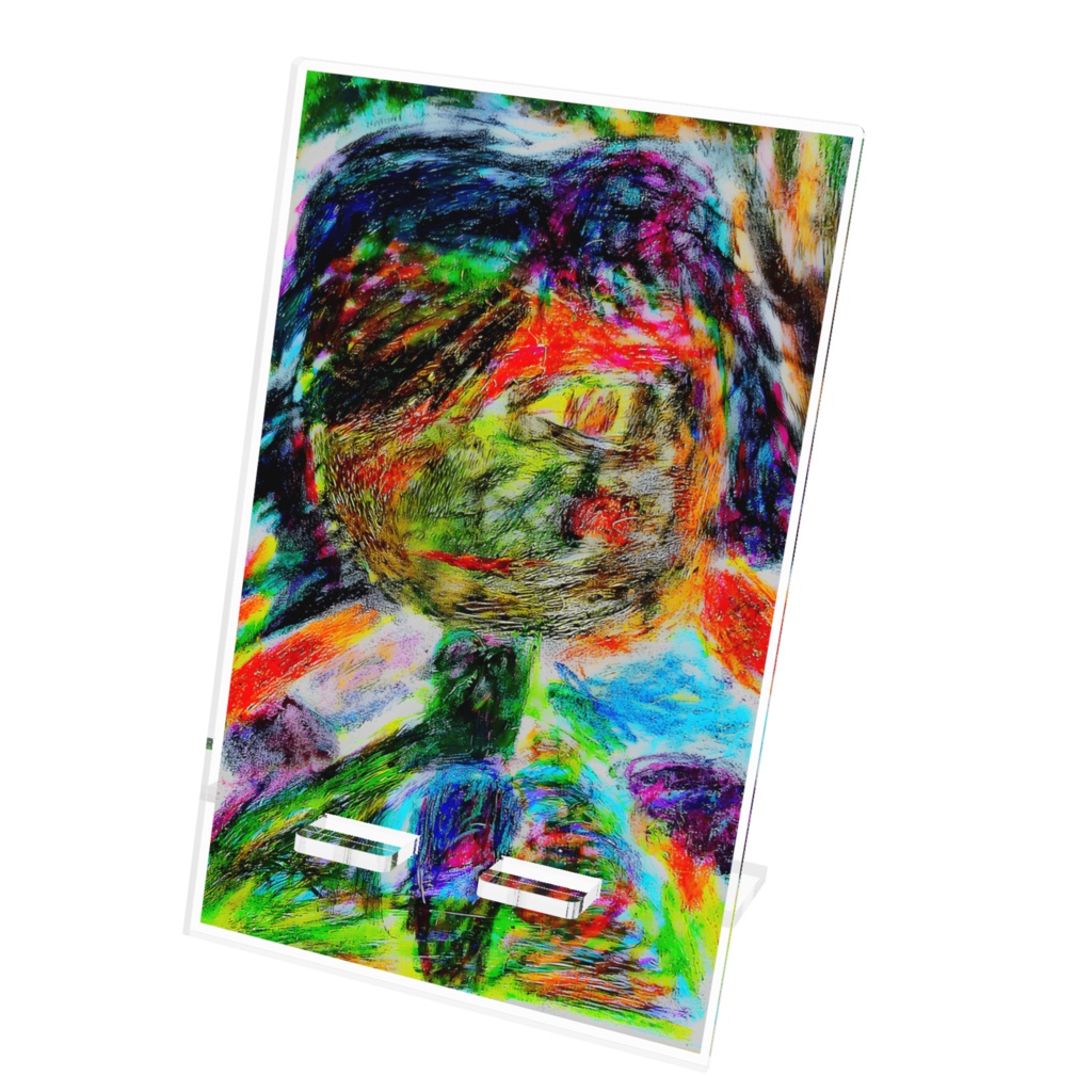 アクリルスマホスタンド