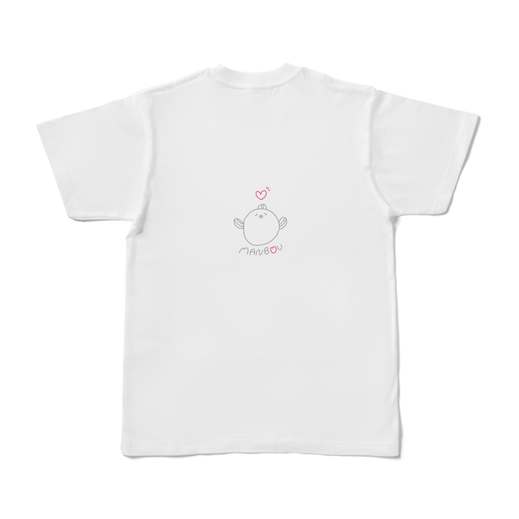 マンボウ白Tシャツ