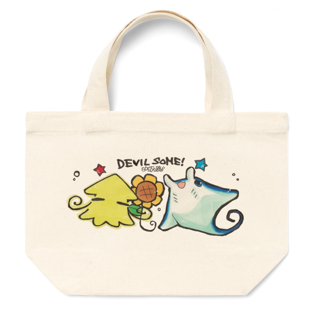 いかLOVESまんたれい!トートバッグS【DEVILSOME!】