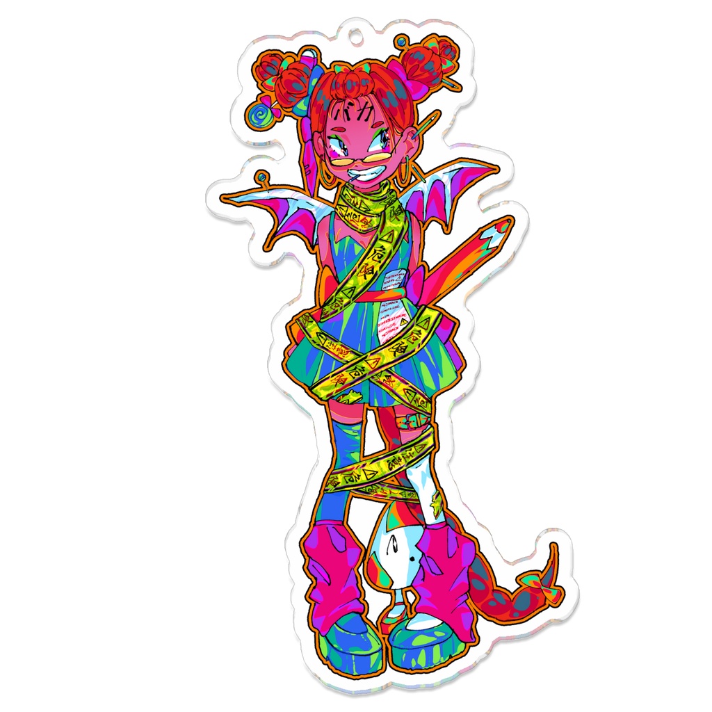 悪魔ちゃん　アクリルキーホルダー