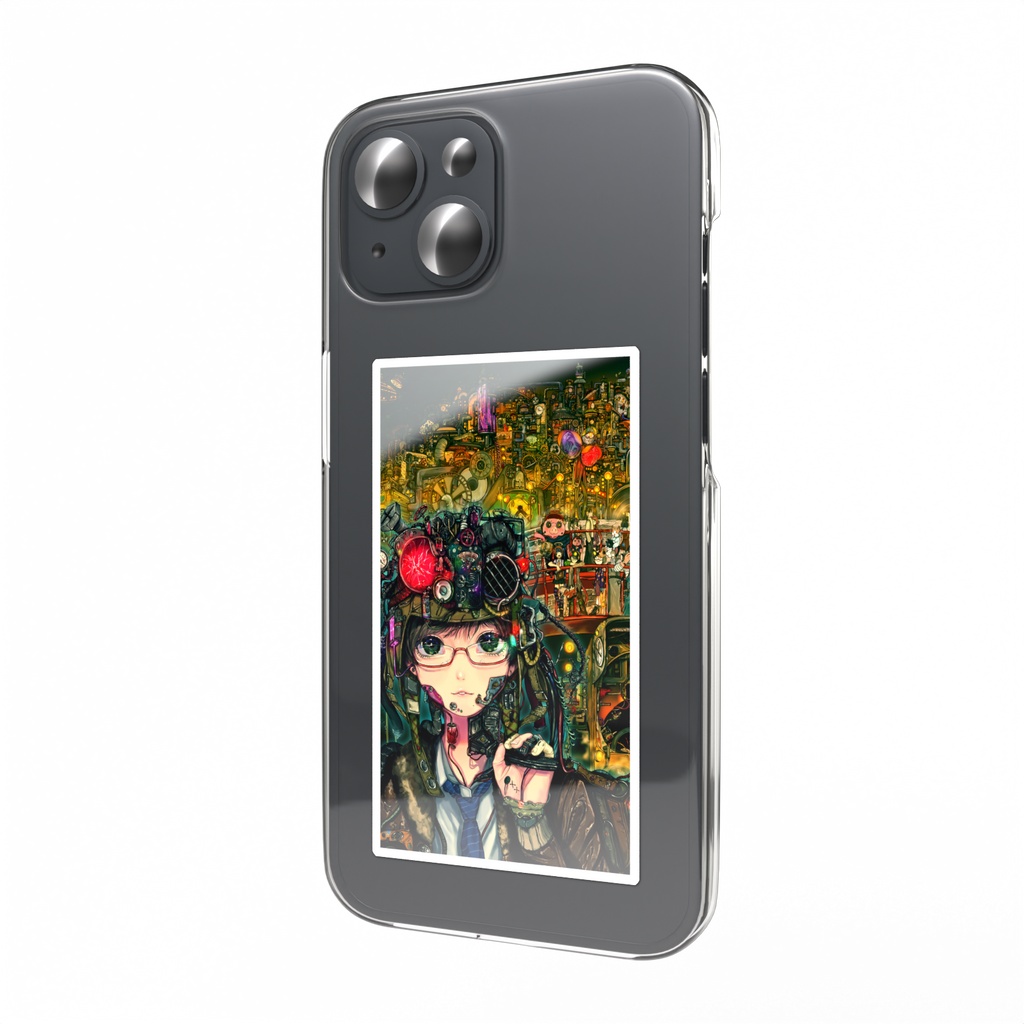 ファンタジーデザインのスマホステッカー