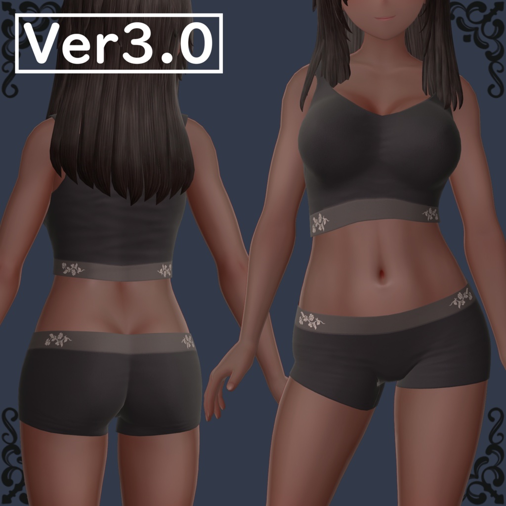 【EasternWindアバター対応】部屋着セット Ver3.0【2025/4/1リニューアル】