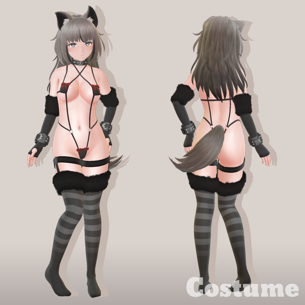 VRChat向け3Dモデル「シャルメ」