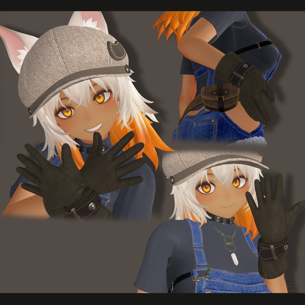 【EasternWindアバター&セレスティア対応】オーバーオールセット