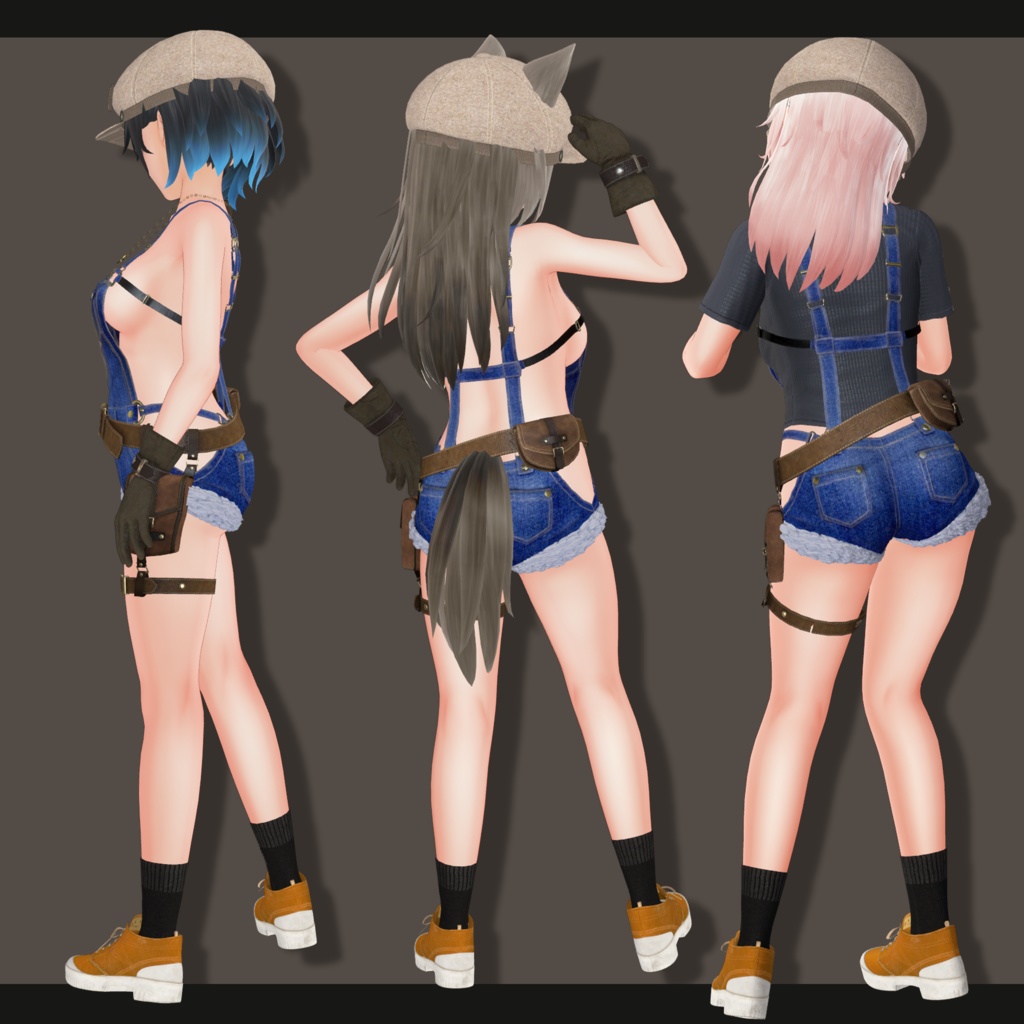 【EasternWindアバター&セレスティア対応】オーバーオールセット