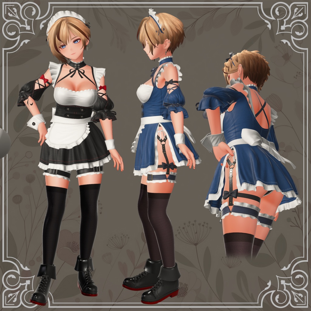 【EasternWindアバター対応】メイド服