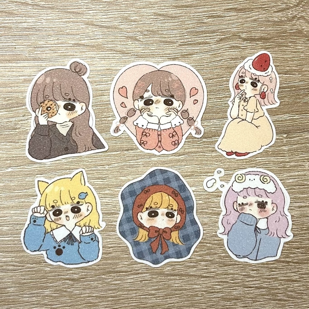 キラキラステッカー