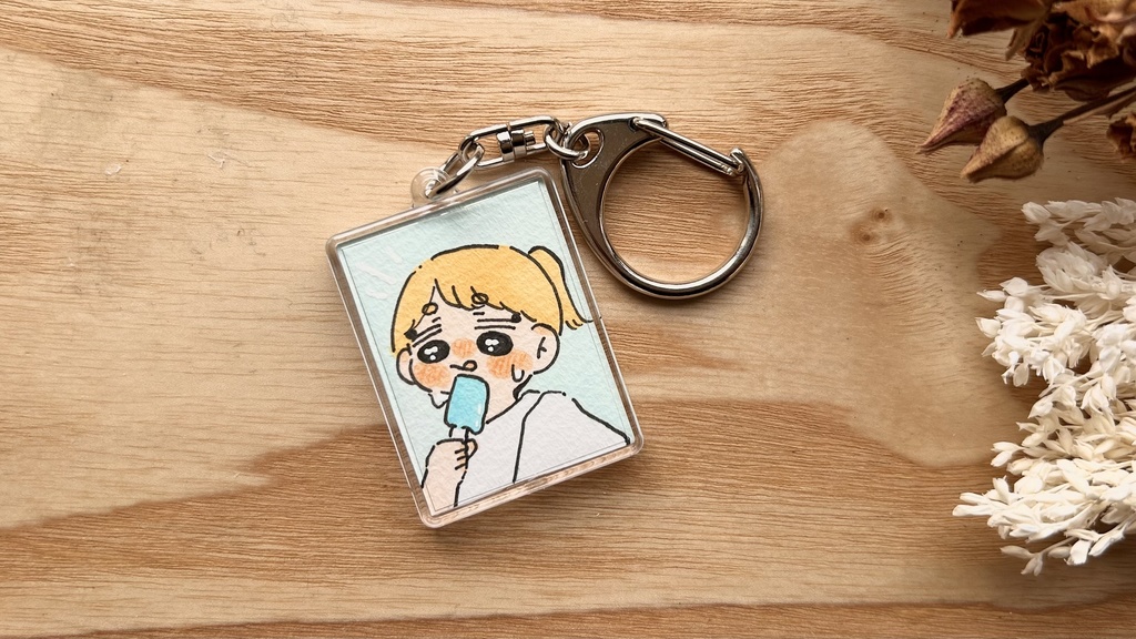 原画キーホルダー（小）