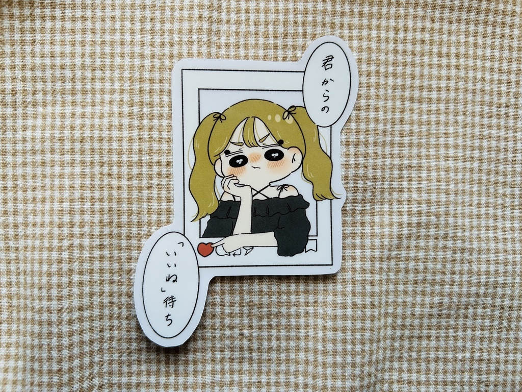 クリアステッカー