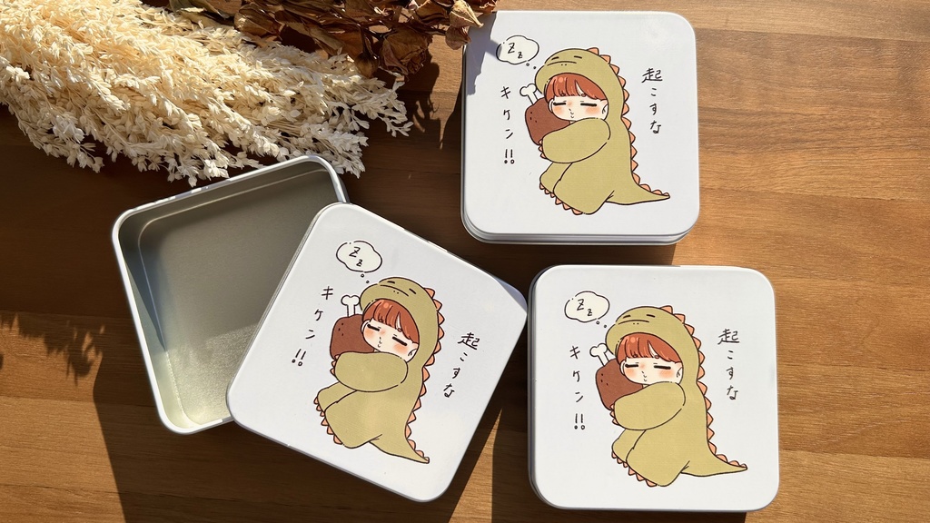 イラスト缶（ステッカー29枚入）