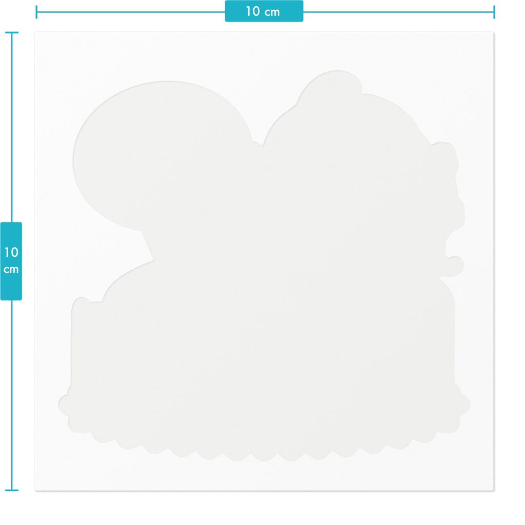 らいむぎと食べ物シリーズ バームクーヘンステッカー