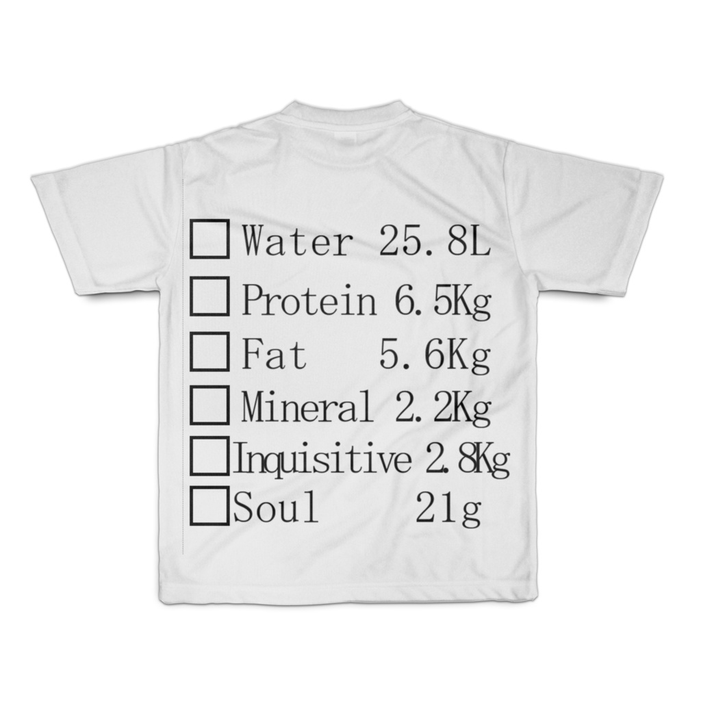 一ノ瀬志希モチーフ Tシャツ