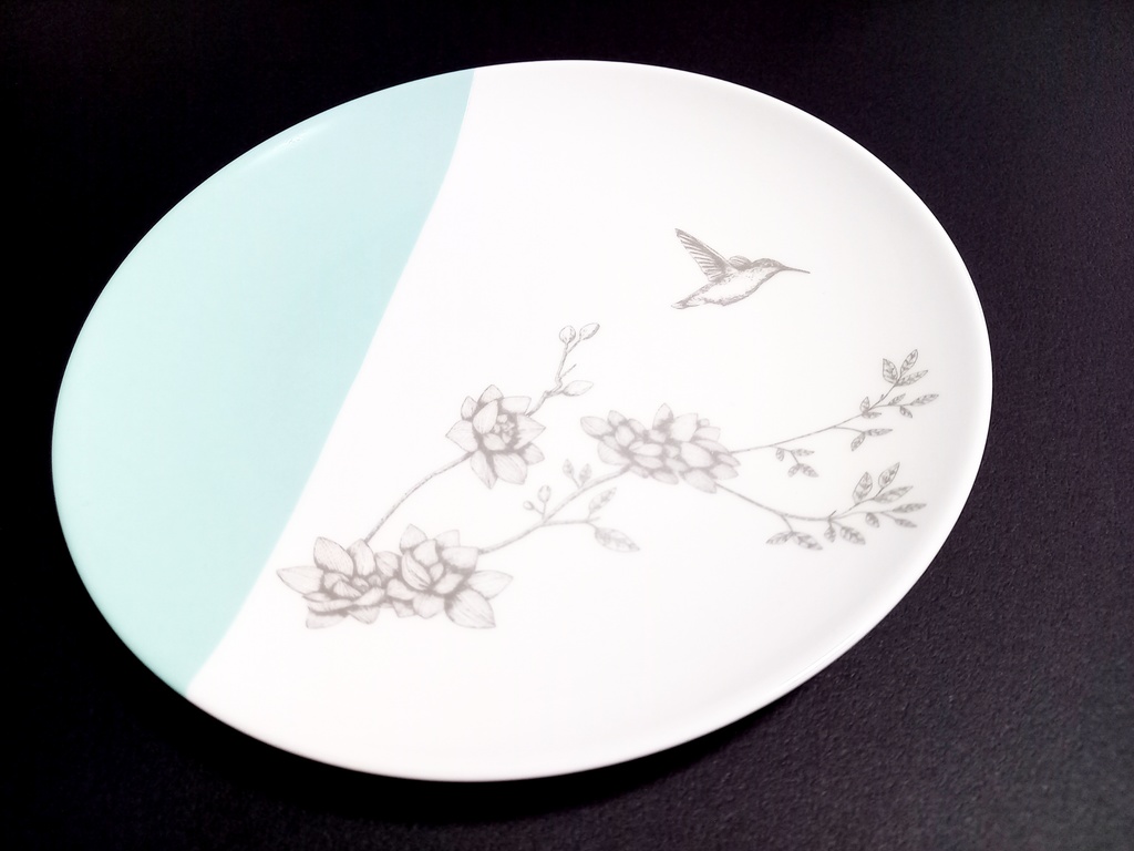 ヒゲヒザッ 雅柄ランダムプレート