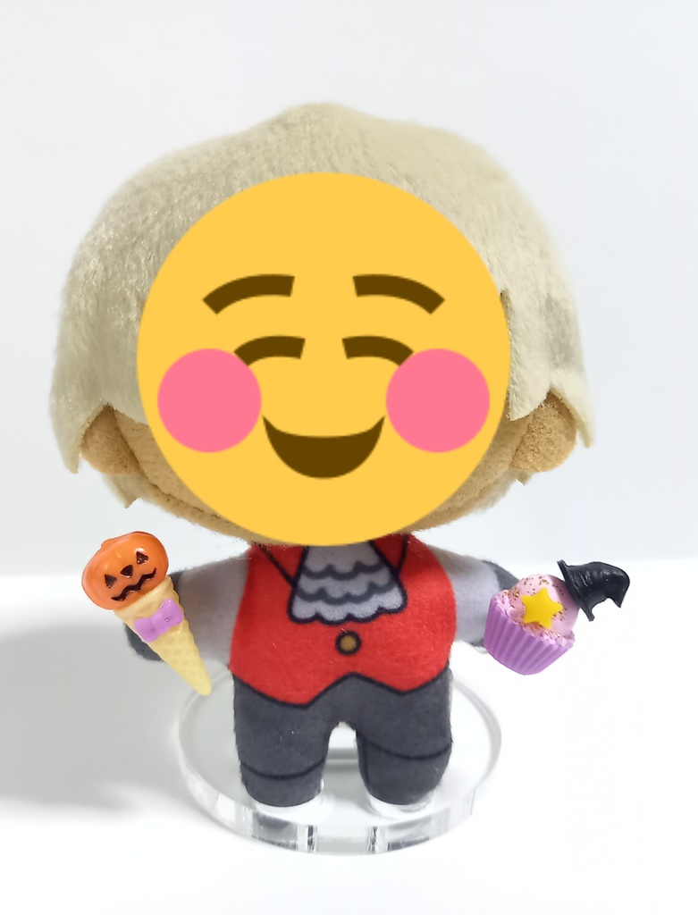 【ドール用/ぬい用】ジャック・オ・ランタンアイス