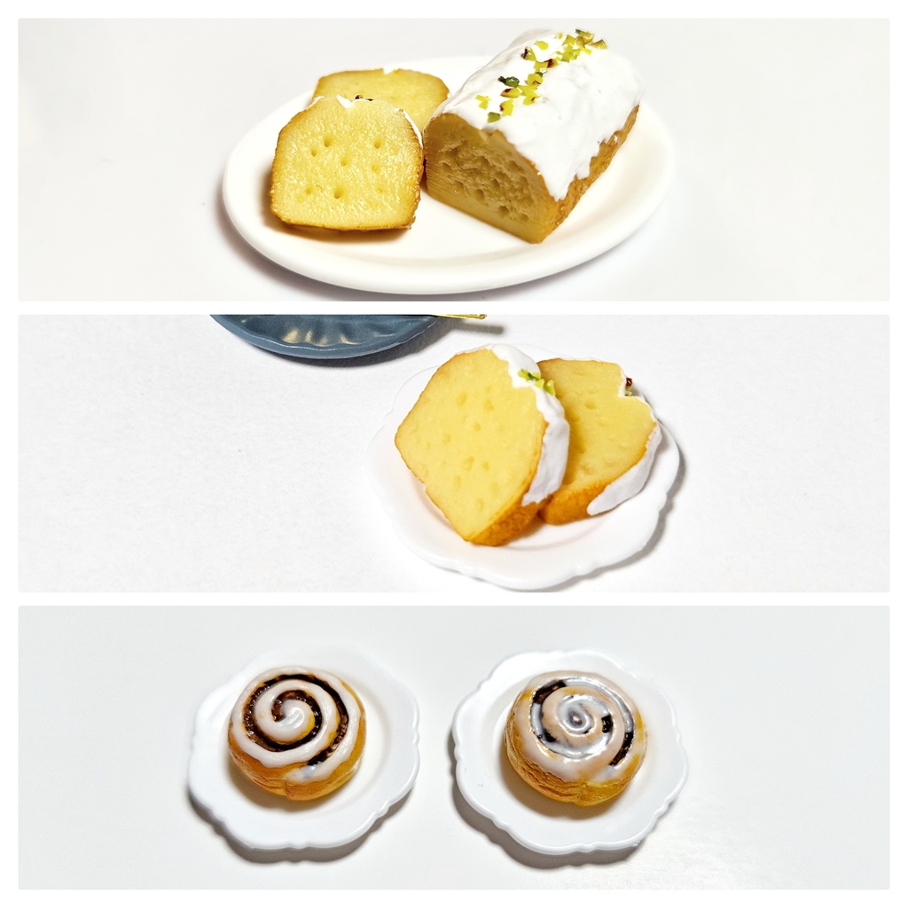 パウンドケーキ2種&シナモンロール