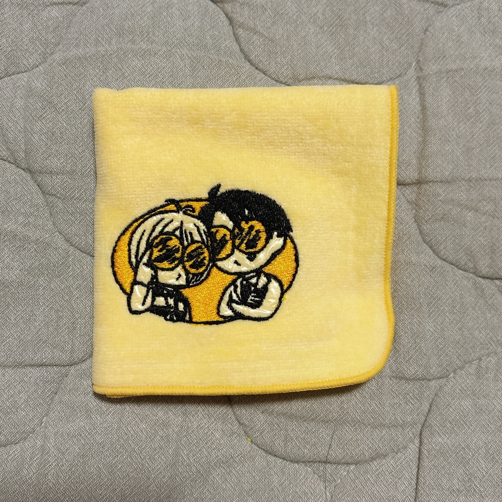 刺繍ハンカチ（鬼水）