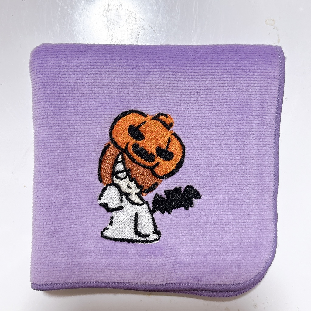刺繍ハンカチ（ハロウィン鬼太郎🎃）