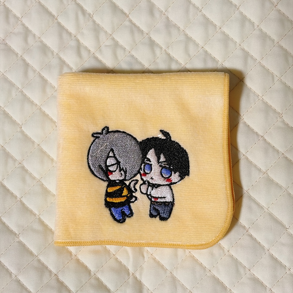 刺繍ハンカチ（ゲタ水）