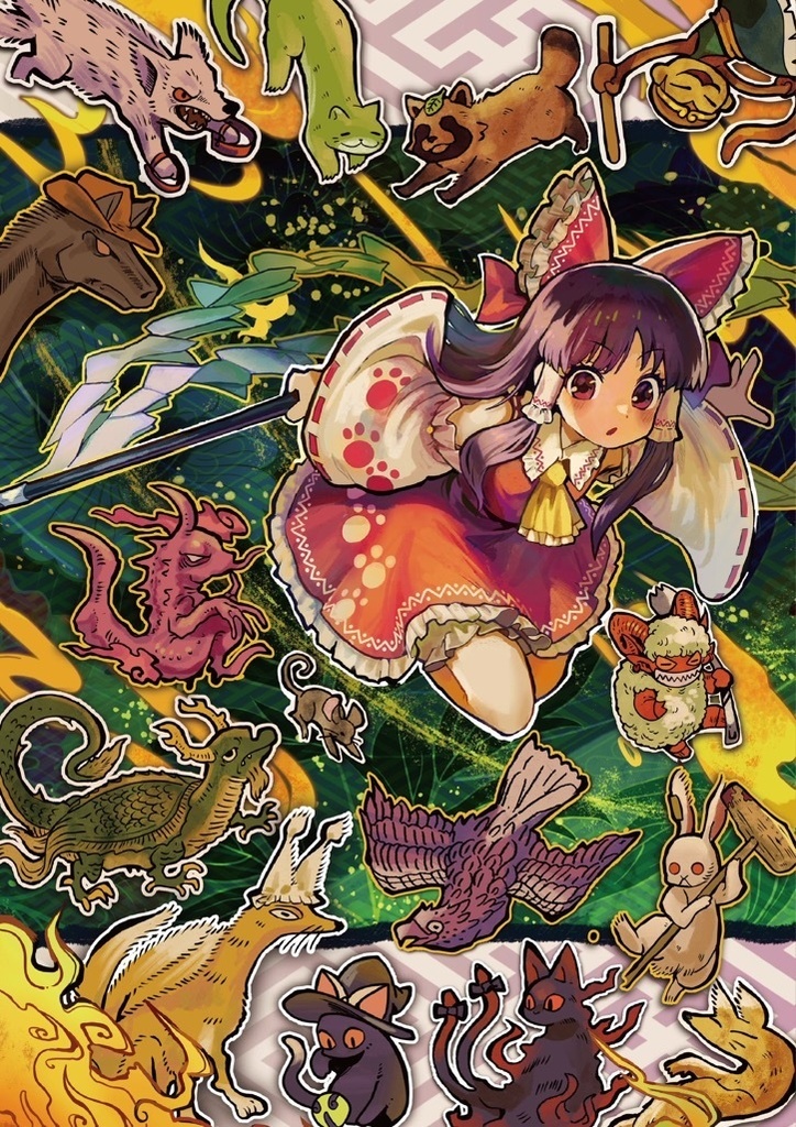 博麗霊夢　タペストリー　B2