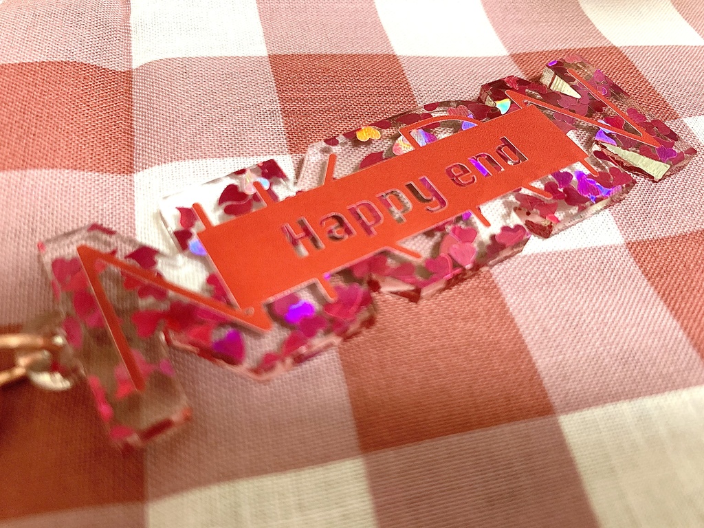 NKRNアクリルキーホルダー