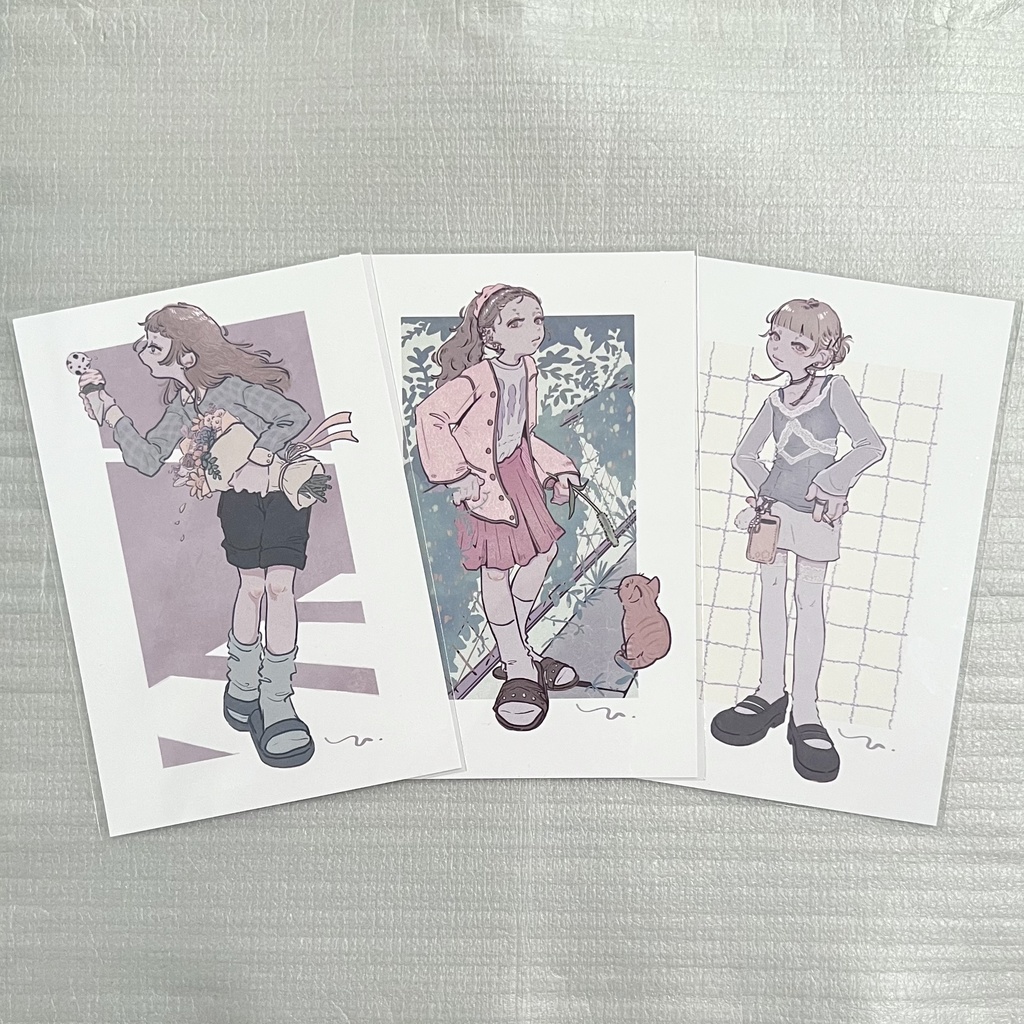 ポストカード 3種類