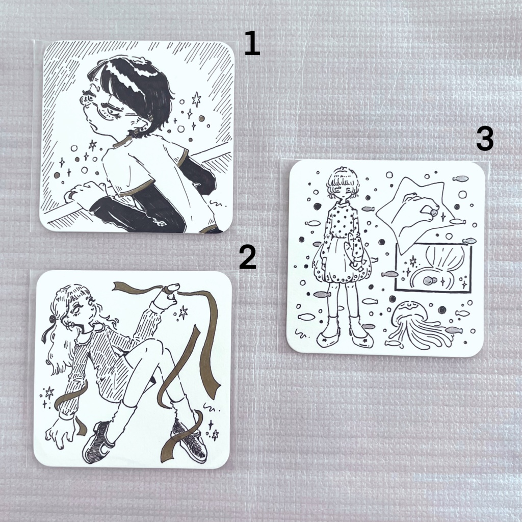 原画グッズ 7種類