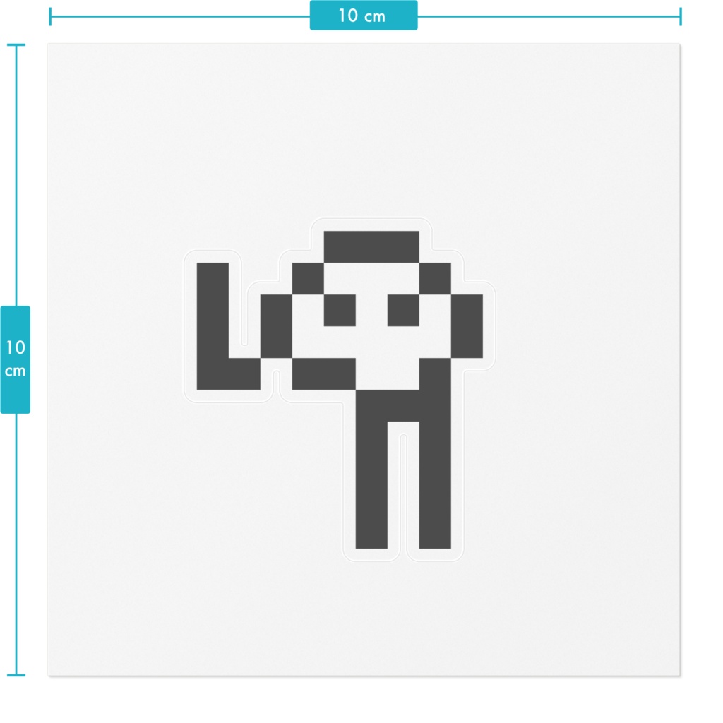 トランジスタちゃんステッカー