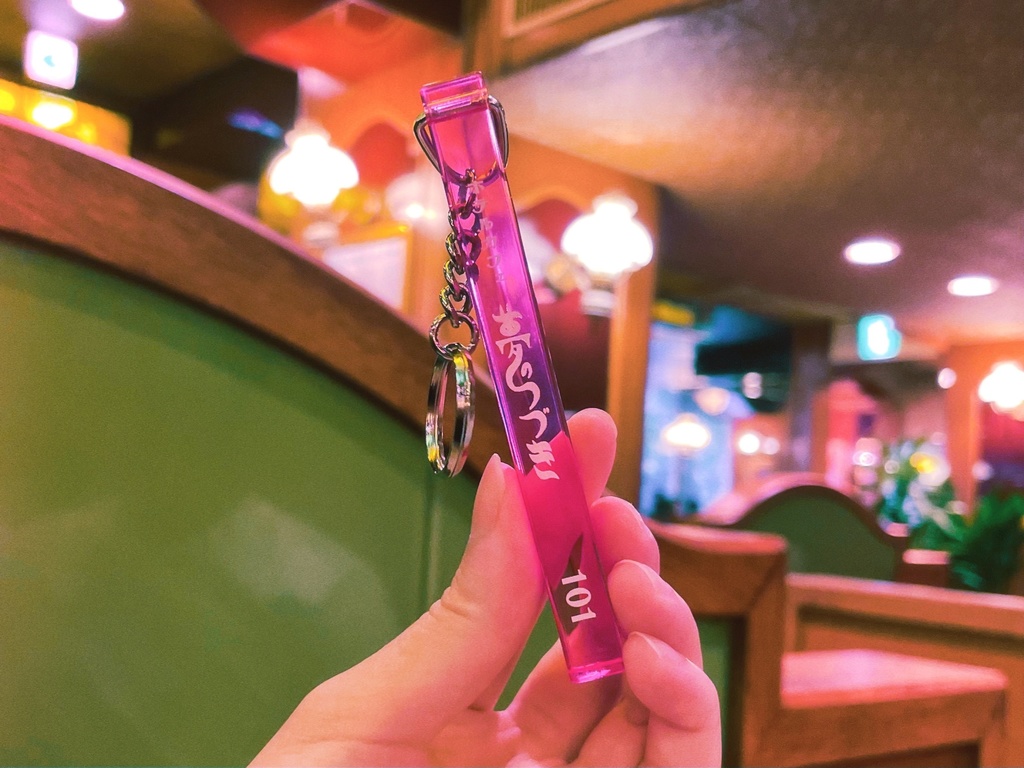  【ホテルカフェ 夢のつづき】ホテルキーホルダー