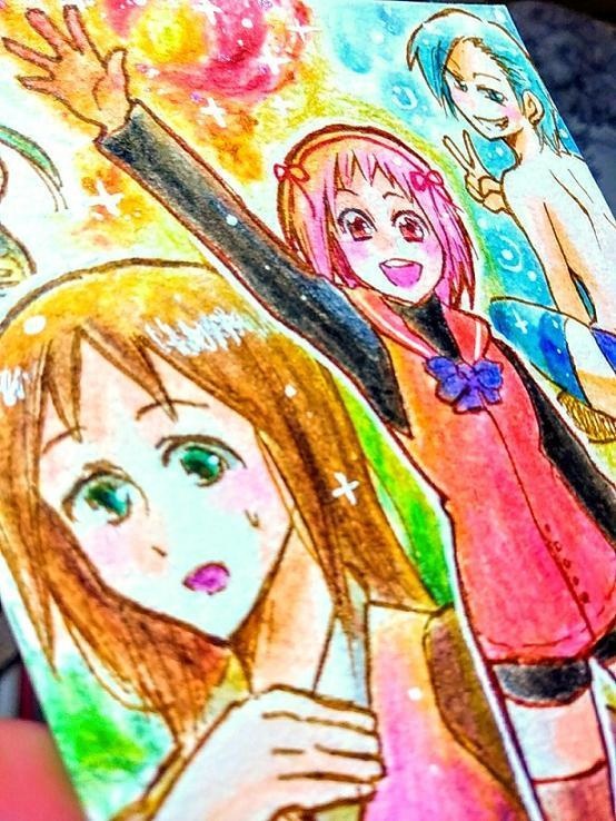 【原画】属性分かれしてるっぽい女子ズ