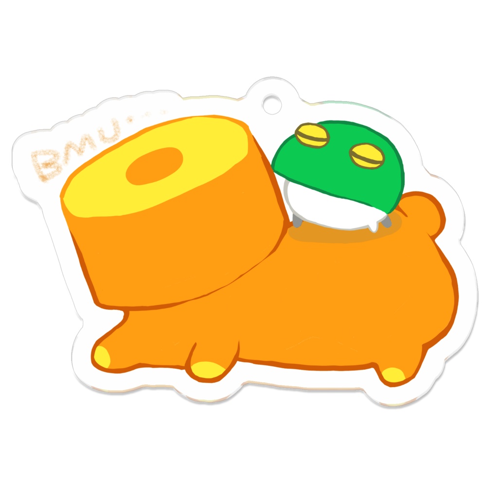 【安価版】馬ウムキーホルダー