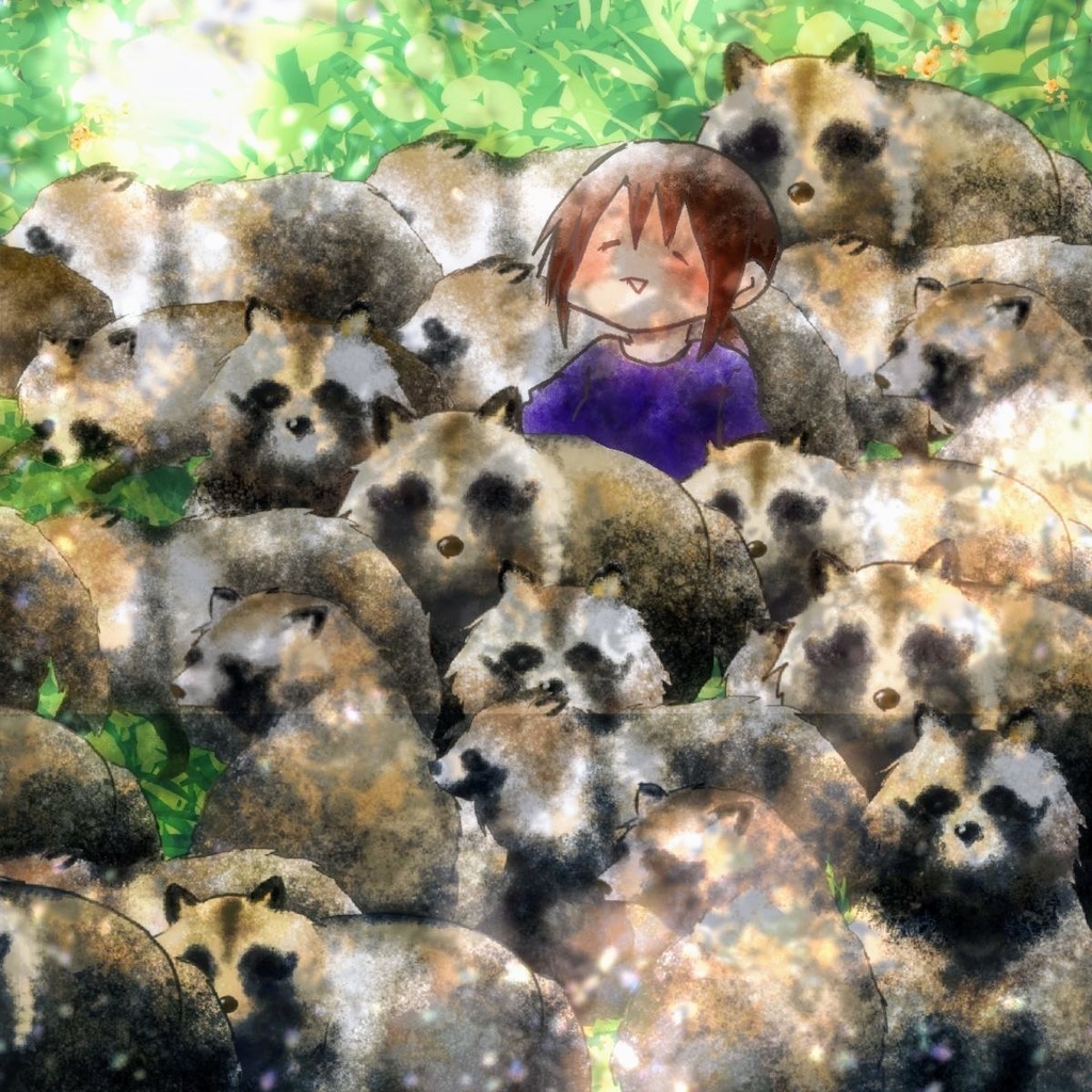 【無料版有り】立ち絵素材【たぬき】