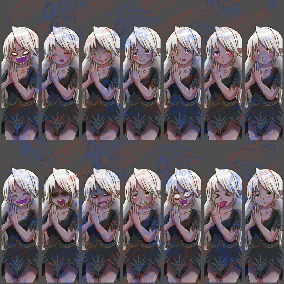 立ち絵素材【エルフ】