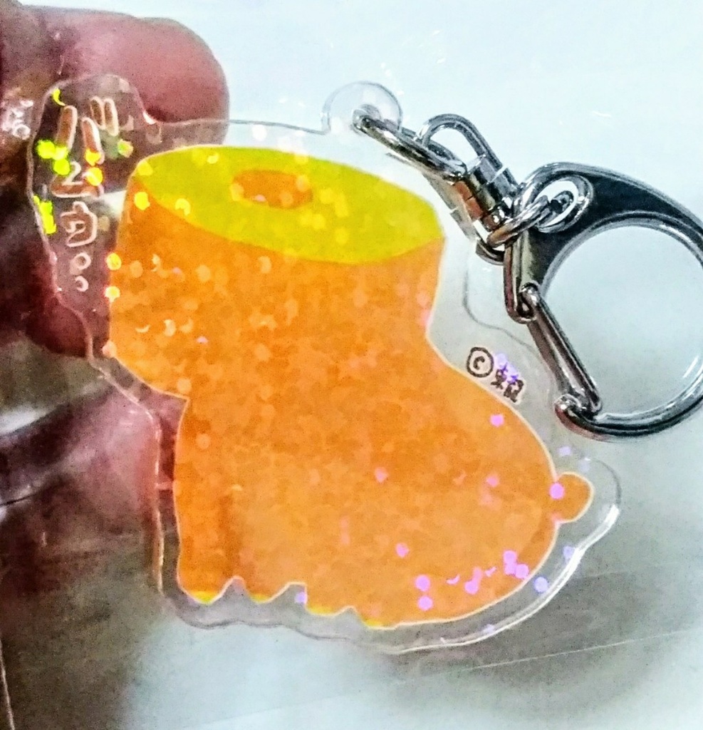 馬ウム(と干支)ホログラムキーホルダー