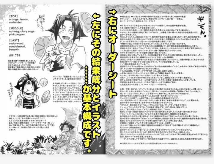 【PDF版】推し香水オーダーシートまとめ恥晒しイラスト本『吸満香欲(きゅうまんこうよく)』