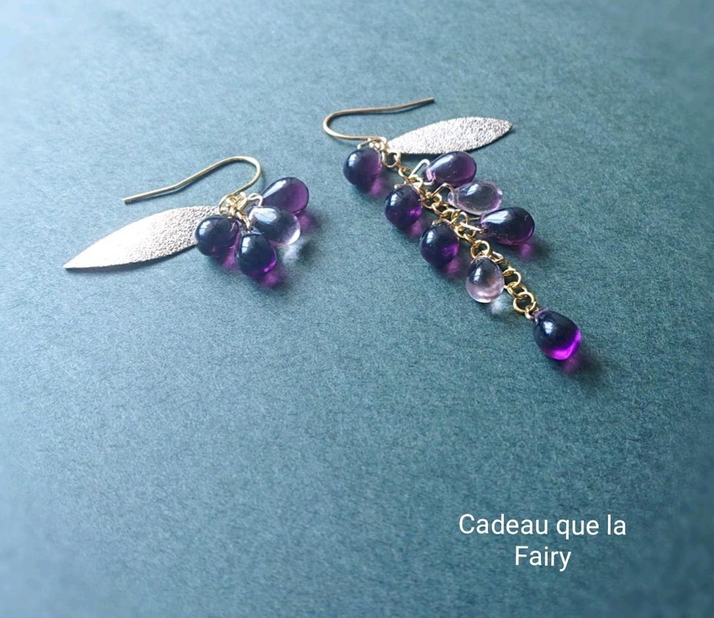 【No.291】チェコの実 (パープル)アシンメトリー