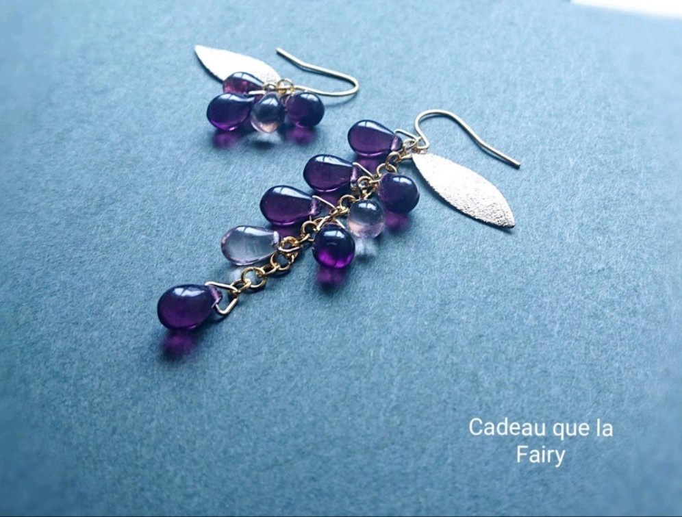 【No.291】チェコの実 (パープル)アシンメトリー