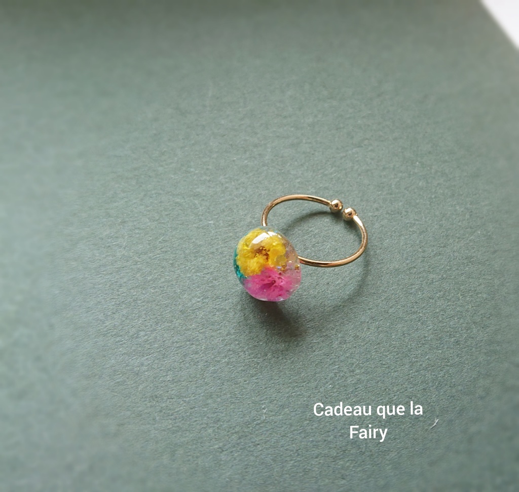 【No.391】かすみ草の指輪