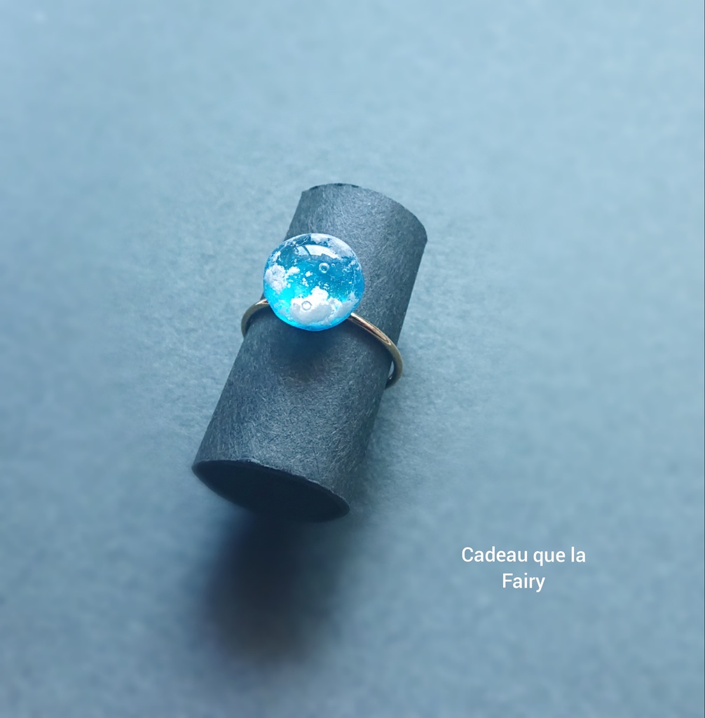 【No.289】青空の指輪（ゴールド）