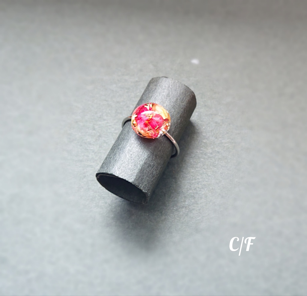 【No.457】薔薇（シルバー）
