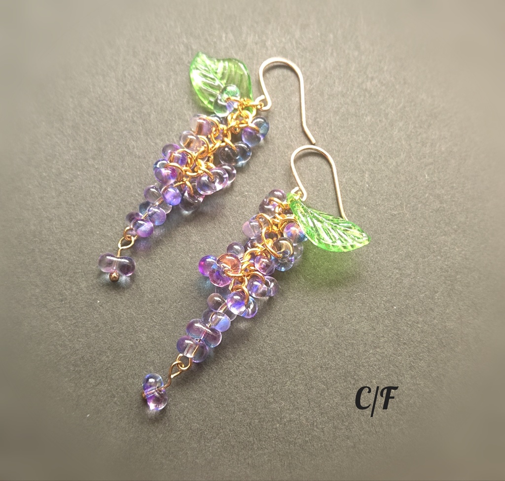 【No.556】藤（リーフ付き）