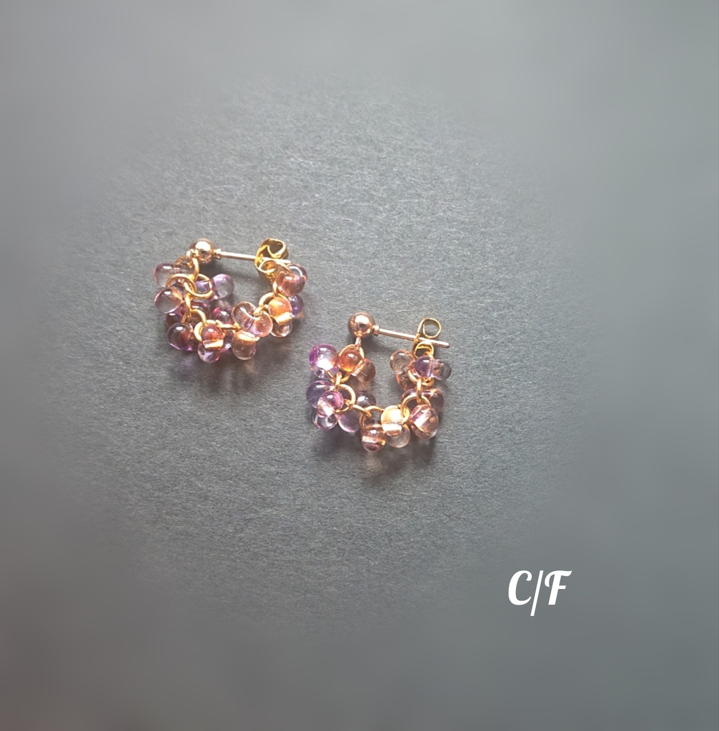 【No.569】シャララ（レッド×オレンジ）