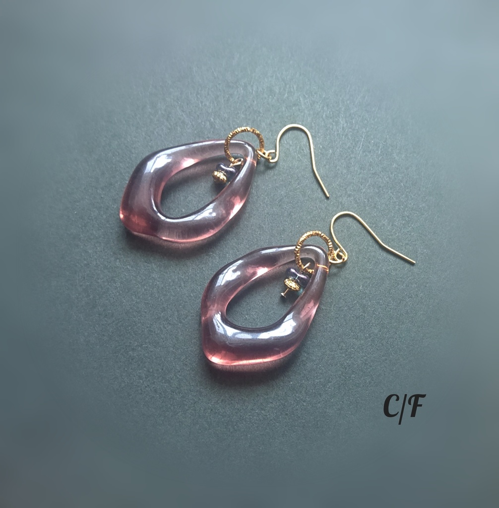 【No.601】crystal（brown）