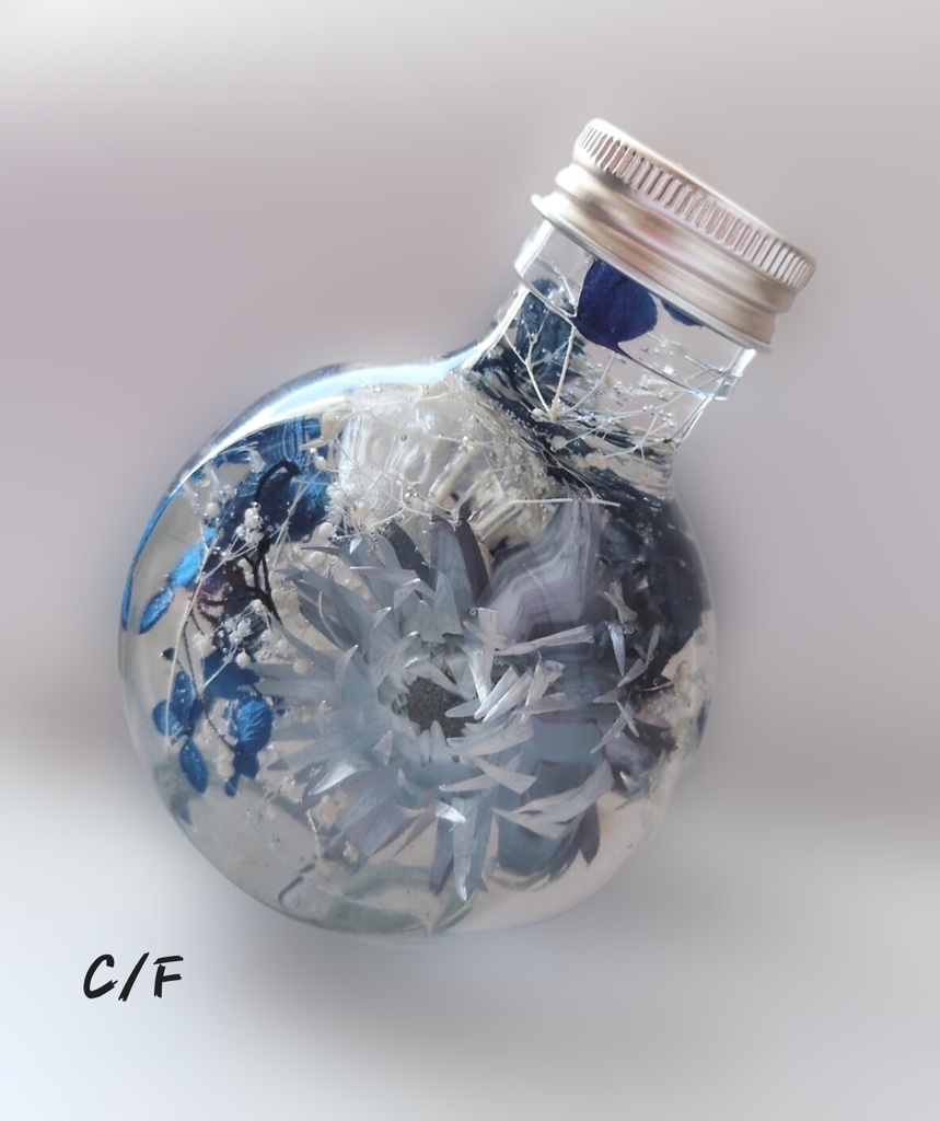 ハーバリウム(ブルー)